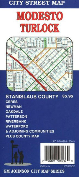 Cover of Modesto and Turlock, California by GM Johnson