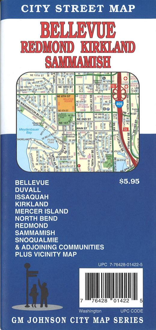 Cover of Bellevue, Redmond, Kirkland and Sammamish, Washington by GM Johnson