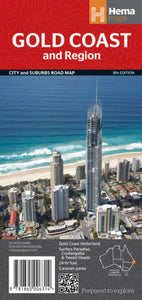 Gold Coast, Australia, and Region by Hema Maps