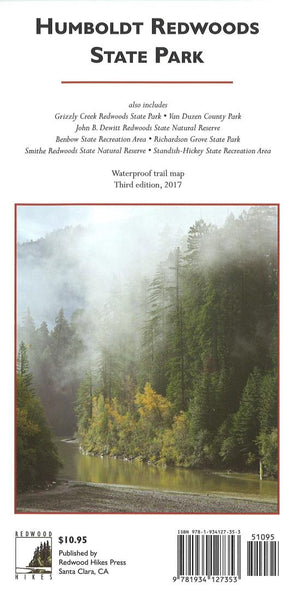 Cover of Humboldt Redwoods State Park, waterproof by Redwood Hikes Press