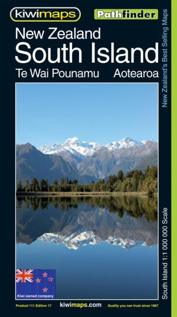 Cover of South Island, New Zealand, Pathfinder Map 