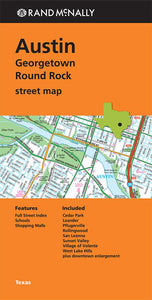 Austin : Georgetown : Round Rock : street map