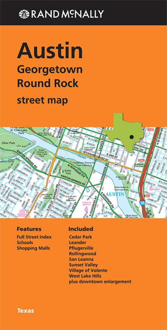 Austin : Georgetown : Round Rock : street map