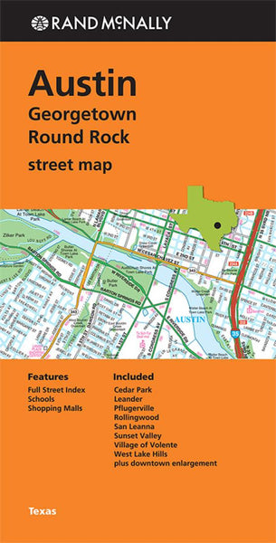 Austin : Georgetown : Round Rock : street map