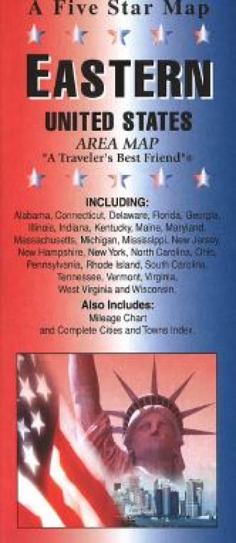 Cover of United States, Eastern by Five Star Maps, Inc.