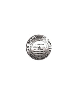 Mauna Kea, Hawaii Lapel Pin by Geo-Situ