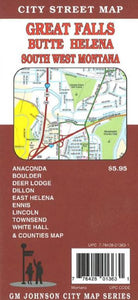 Great Falls, Butte, Helena and South West Montana by GM Johnson