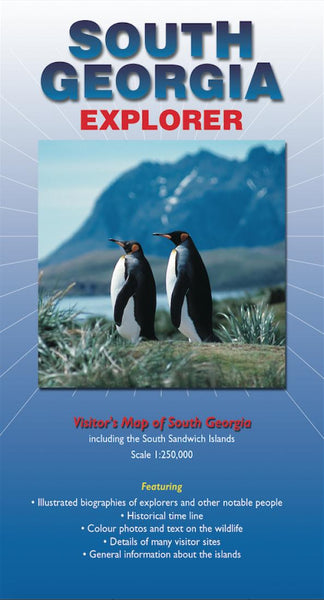 Cover of South Georgia Explorer Map by Ocean Explorer Maps