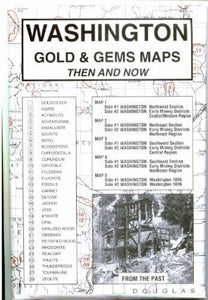 Washington, Gold and Gems, 5-Map Set, Then and Now by Northwest Distributors