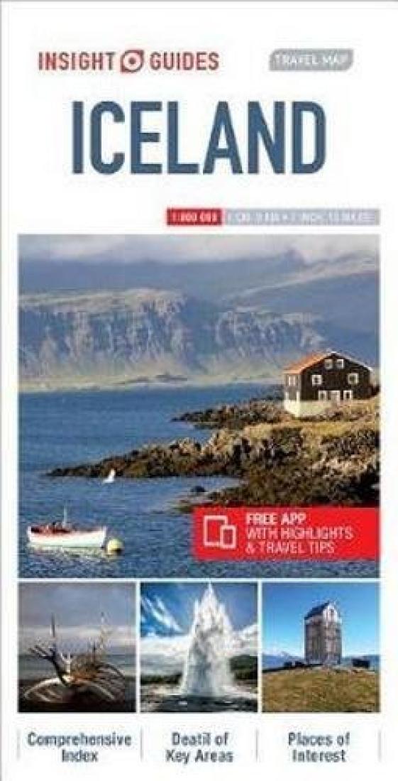 Cover of Iceland : Insight Guides Travel Map by Insight Guides 