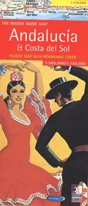 Andalucia & Costa del Sol Rough Guide Map by Rough Guide Maps