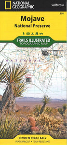 Mojave National Preserve, Map 256 by National Geographic