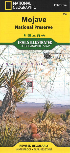 Mojave National Preserve, Map 256 by National Geographic