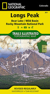 Longs Peak : Bear Lake/Wild Basin : Rocky Mountain National Park by National Geographic