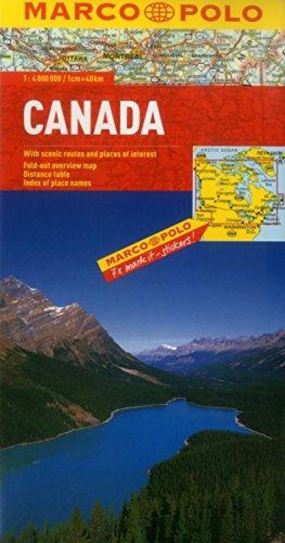 Cover of Canada by Marco Polo Travel Publishing Ltd