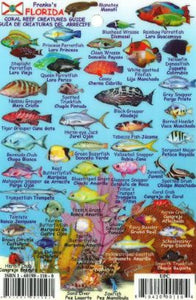 Florida Keys Mini Map & Fish Card by Frankos Maps Ltd.