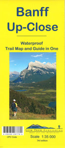 Banff, Up-Close Trail Map and Guide (waterproof) by Gem Trek