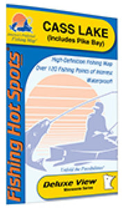 Cass Lake/Pike Bay Fishing Map by Fishing Hot Spots