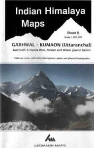 Indian Himalaya sheet 8 - Garhwal, Kumaon, Badrinath, Nanda Devi by West Col Productions