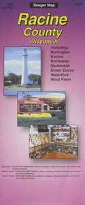 Racine County, Wisconsin by The Seeger Map Company Inc.