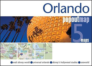 Orlando, Florida, PopOut Map by PopOut Products