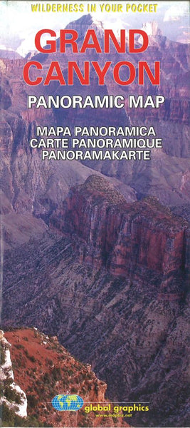 Cover of Grand Canyon, Arizona, Panoramic Map by Global Graphics