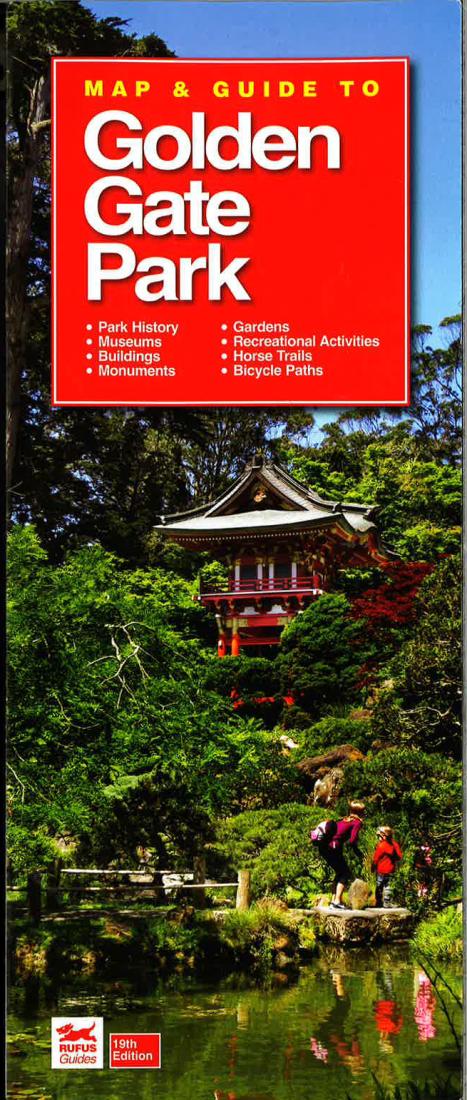 Cover of Map and Guide to Golden Gate Park, CA