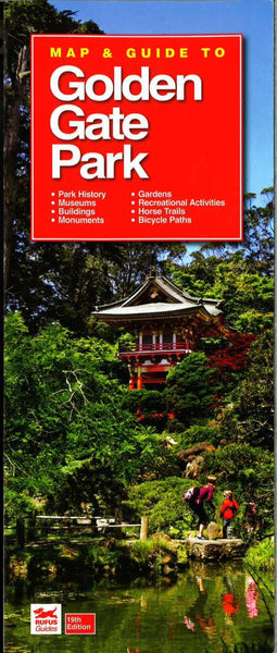 Cover of Map and Guide to Golden Gate Park, CA
