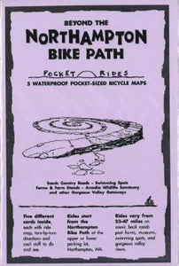 Beyond the Northampton Bike Path, Lam Biking Map Cards by Rubel BikeMaps