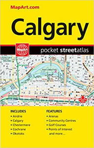 Calgary AB Pocket Street Atlas by Canadian Cartographics Corporation