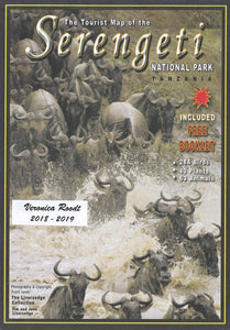 Tourist Map of the Serengeti National Park with Photographic Check List by Veronica Roodt