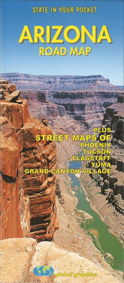 Cover of State in your Pocket Series: Arizona Road Map by Global Graphics