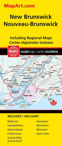Cover of New Brunswick Road Map 