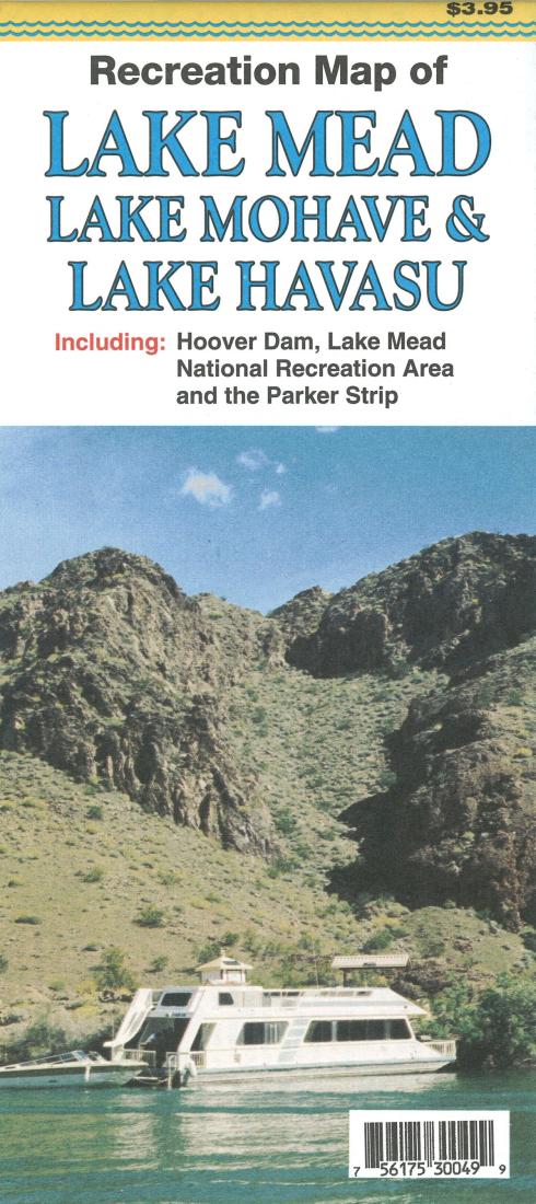 Cover of Recreation Map of Lakes Mead, Mojave and Havasu, Arizona by North Star Mapping
