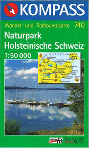 NP Holstein Schweiz Hiking Map By Kompass