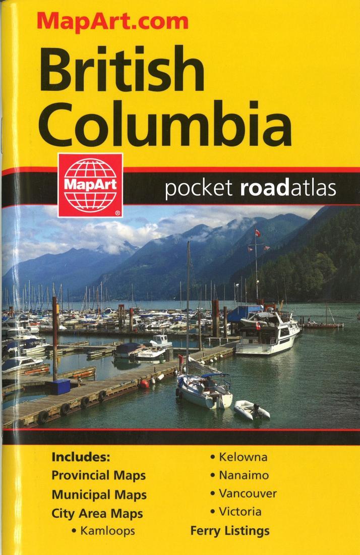 Cover of British Columbia Pocket Road Atlas 