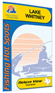 Lake Whitney Fishing Map by Fishing Hot Spots