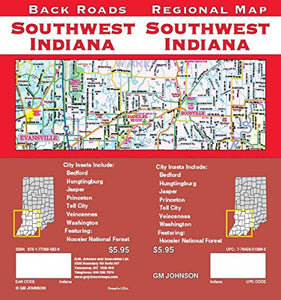 Southwest Indiana Regional Map by GM Johnson