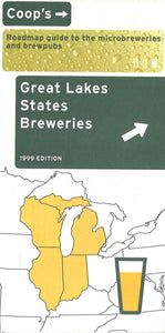 Great Lakes States Breweries by Lone Mountain Designs