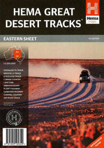 Australia, Eastern, Great Desert Tracks, 7th edition by Hema Maps