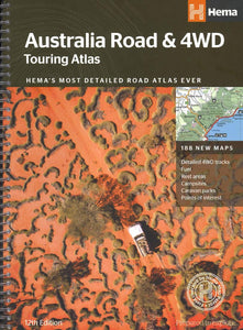Australia, Road and 4WD Atlas by Hema Maps
