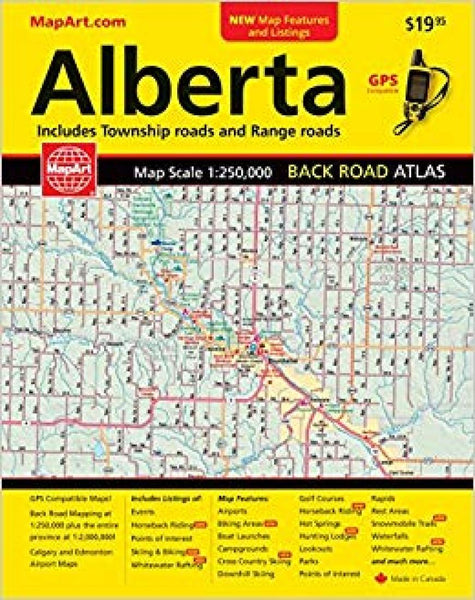 Cover of Alberta Back Road Atlas 