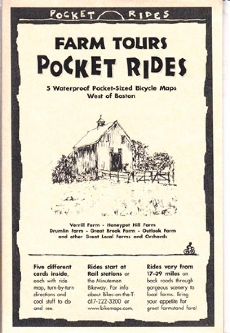 Cover of Boston, Western, Farm Tours, Lam Map Cards 