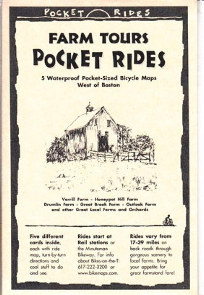 Cover of Boston, Western, Farm Tours, Lam Map Cards 