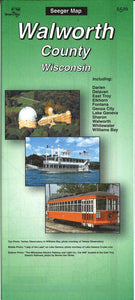 Walworth County, Wisconsin by The Seeger Map Company Inc.