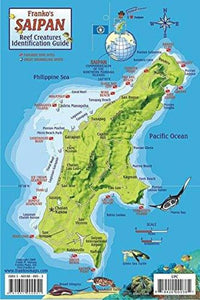Saipan Reef Creatures Map & Identification Guide by Frankos Maps Ltd.