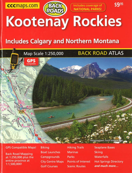 Cover of Kootenay Rockies Back Road Atlas 