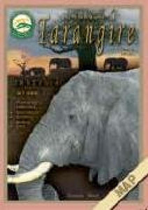 Tourist Map of Tarangire National Park by Veronica Roodt