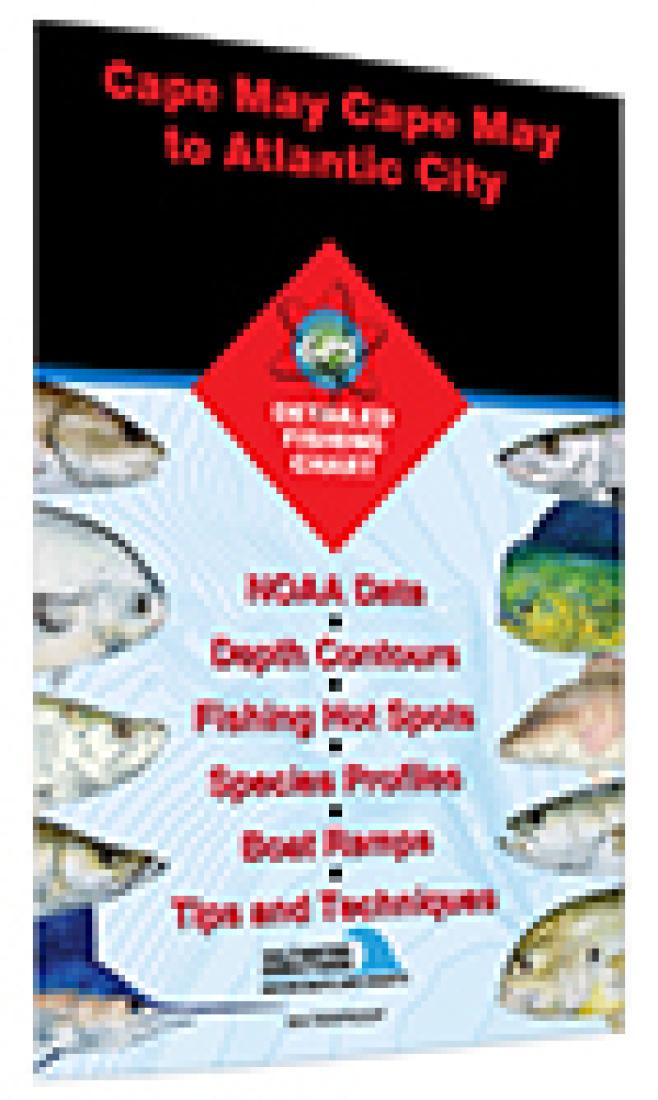 Cover of Cape May Fishing Map by Fishing Hot Spots