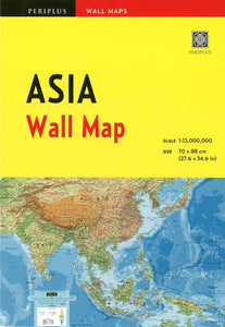 Asia Wall Map by Periplus Editions